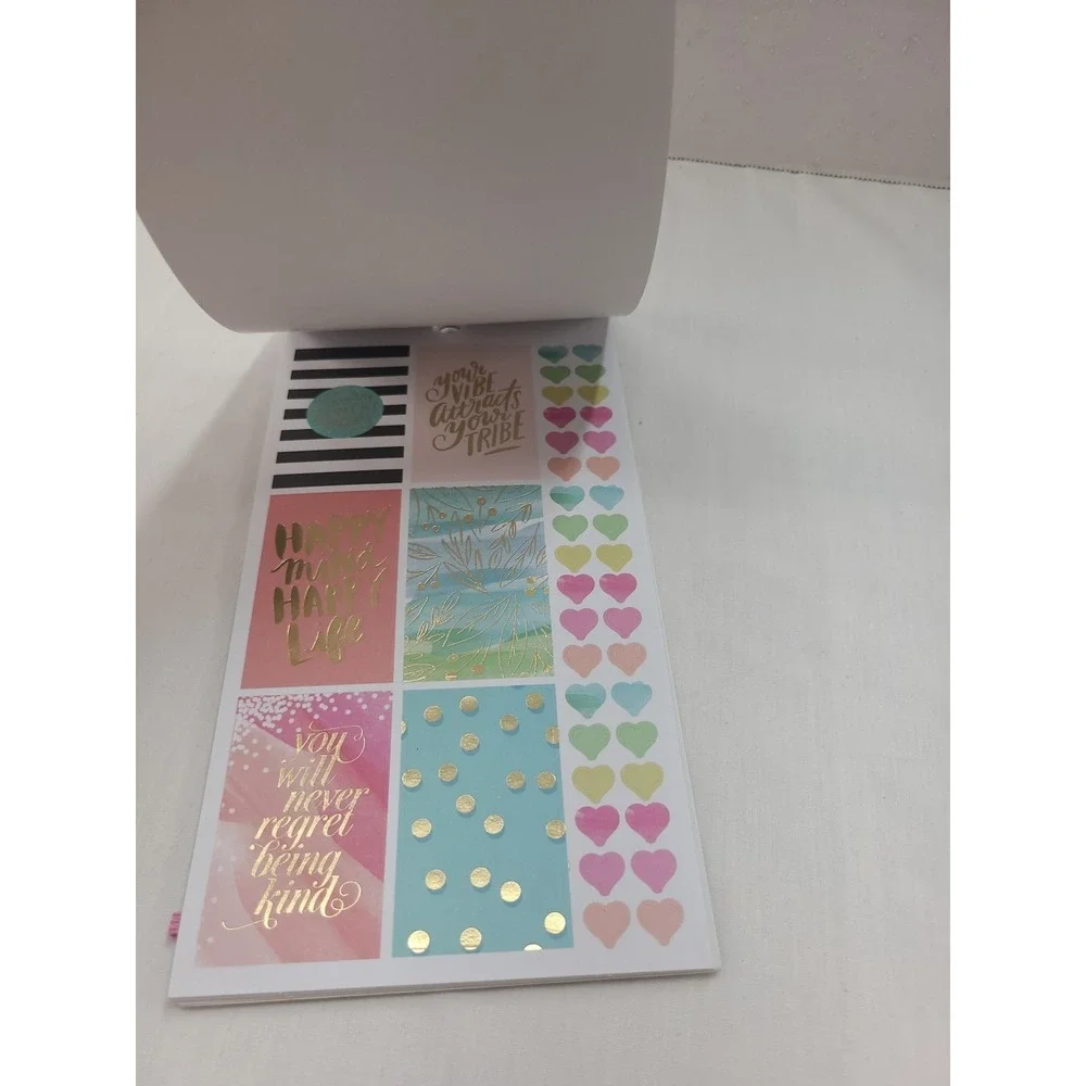 The Happy Planner Watercolor Stickers 922 Pcs Complete Planner Scrapbook Supply